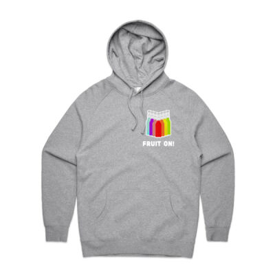 Fruit On Hoodie - White Logo Thumbnail